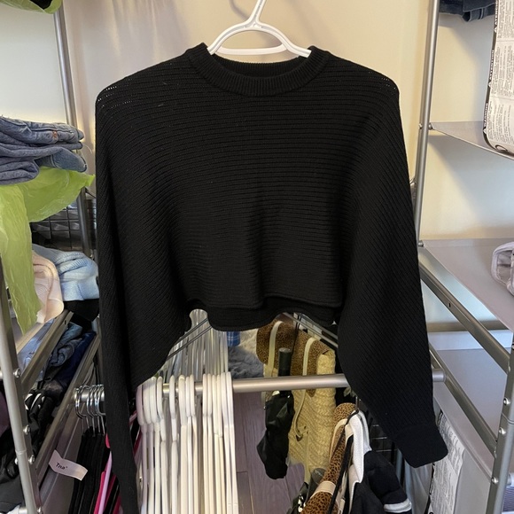 Aritzia Wilfred Free Cropped Sweater - Picture 3 of 3